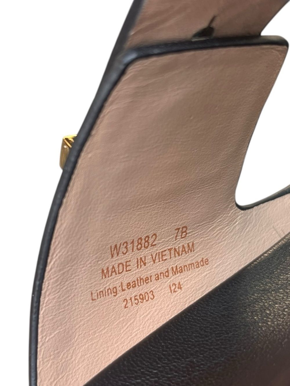 COLE HAAN Marisol Footbed Leather Sandal Black Size 7B (Retail $140) - Picture 8 of 8